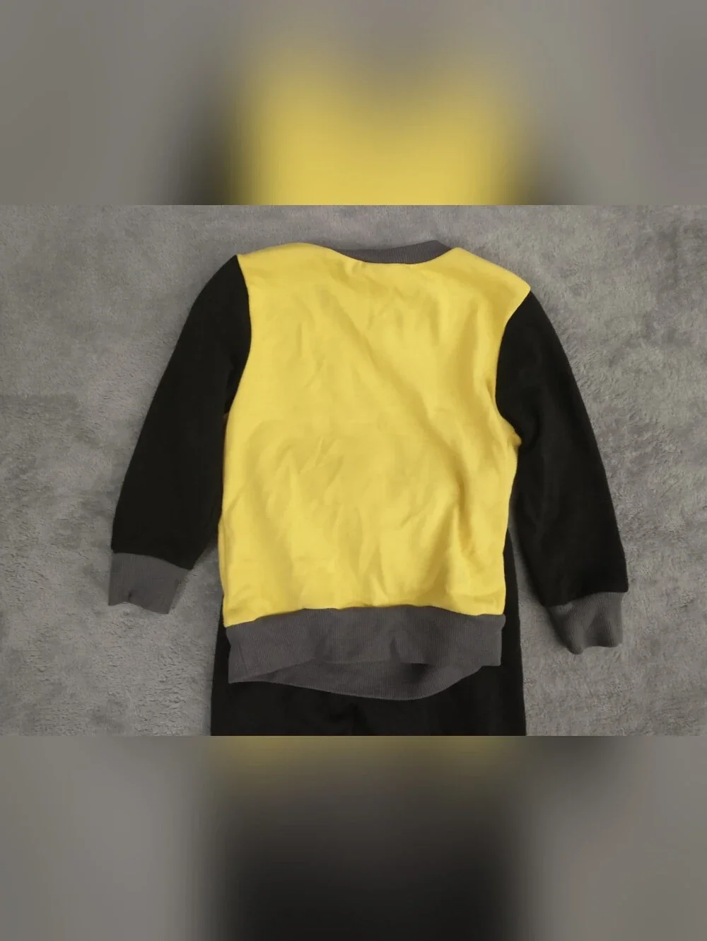 Kids - 3T - DC Comics / Happy Threads Batman Black & Yellow Jogger / Pajama Set